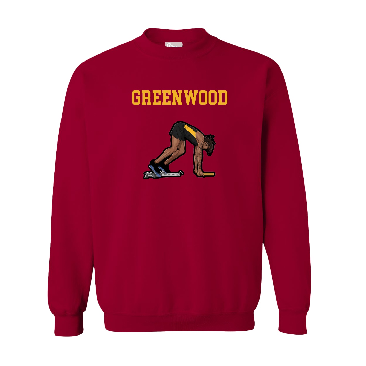 Fleece Crew — Shirsey in Cardinal