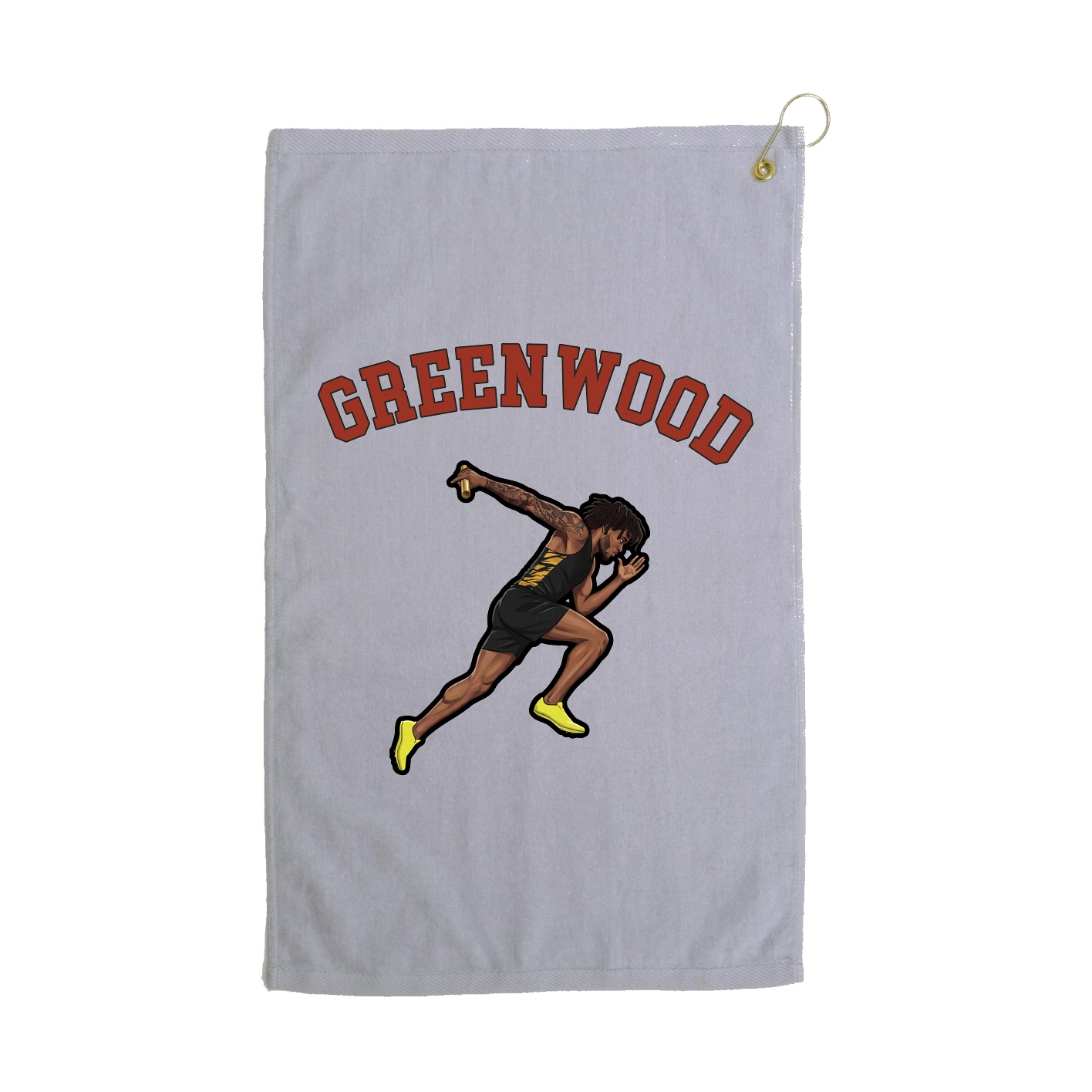 Golf Towel — Shirsey Arch in Grey