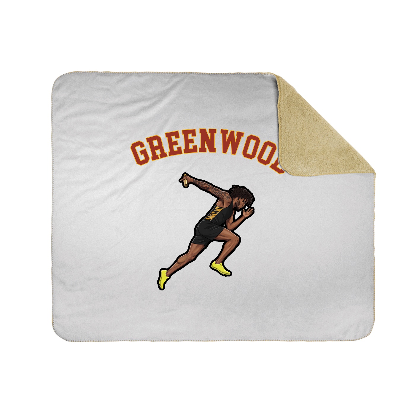 Throw Blanket — Shirsey Arch in White