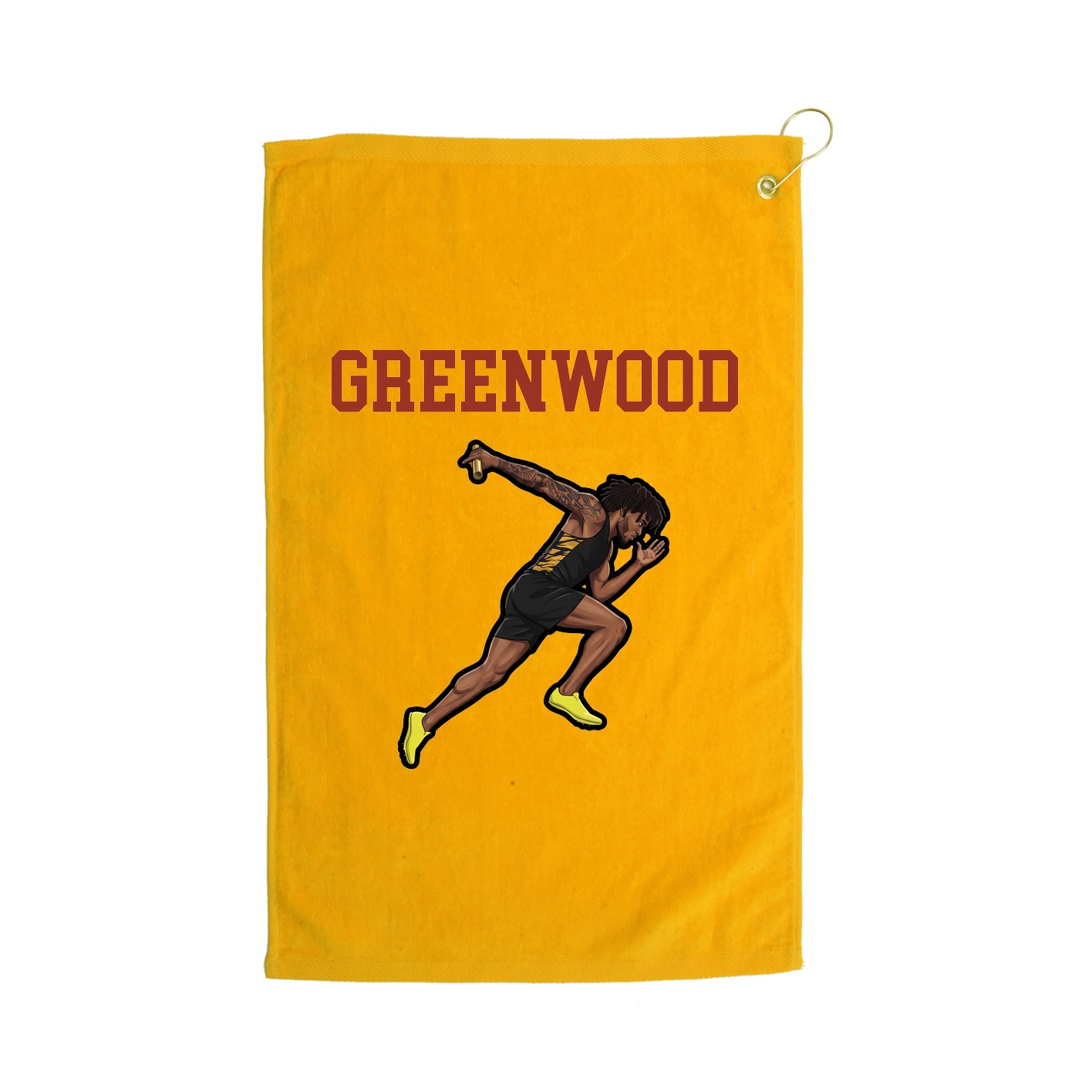 Golf Towel — Shirsey in Gold