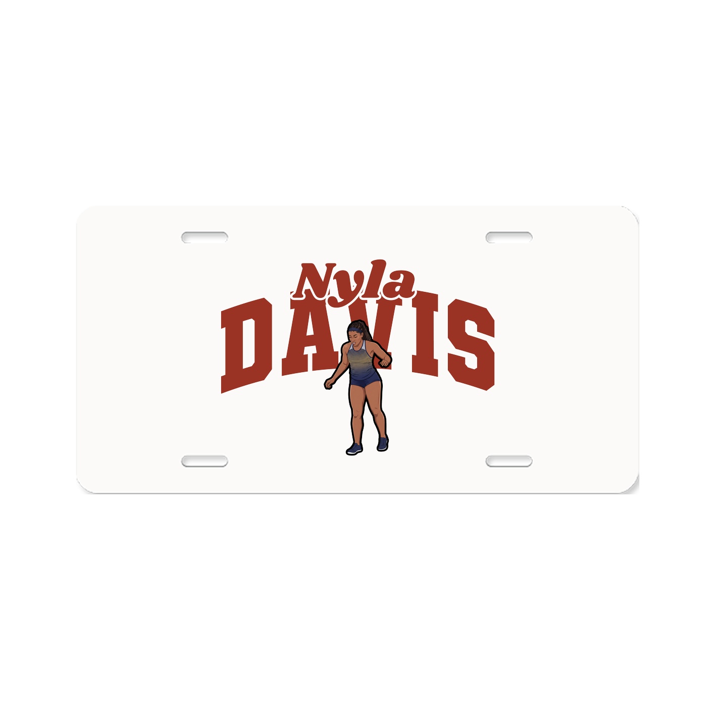 License Plate — Signature Arch in Classic