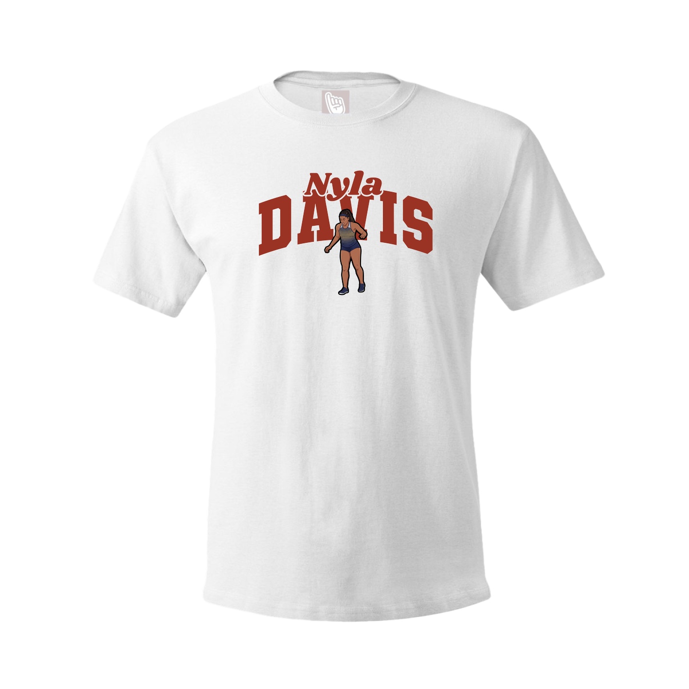 Youth Tee — Signature Arch in White