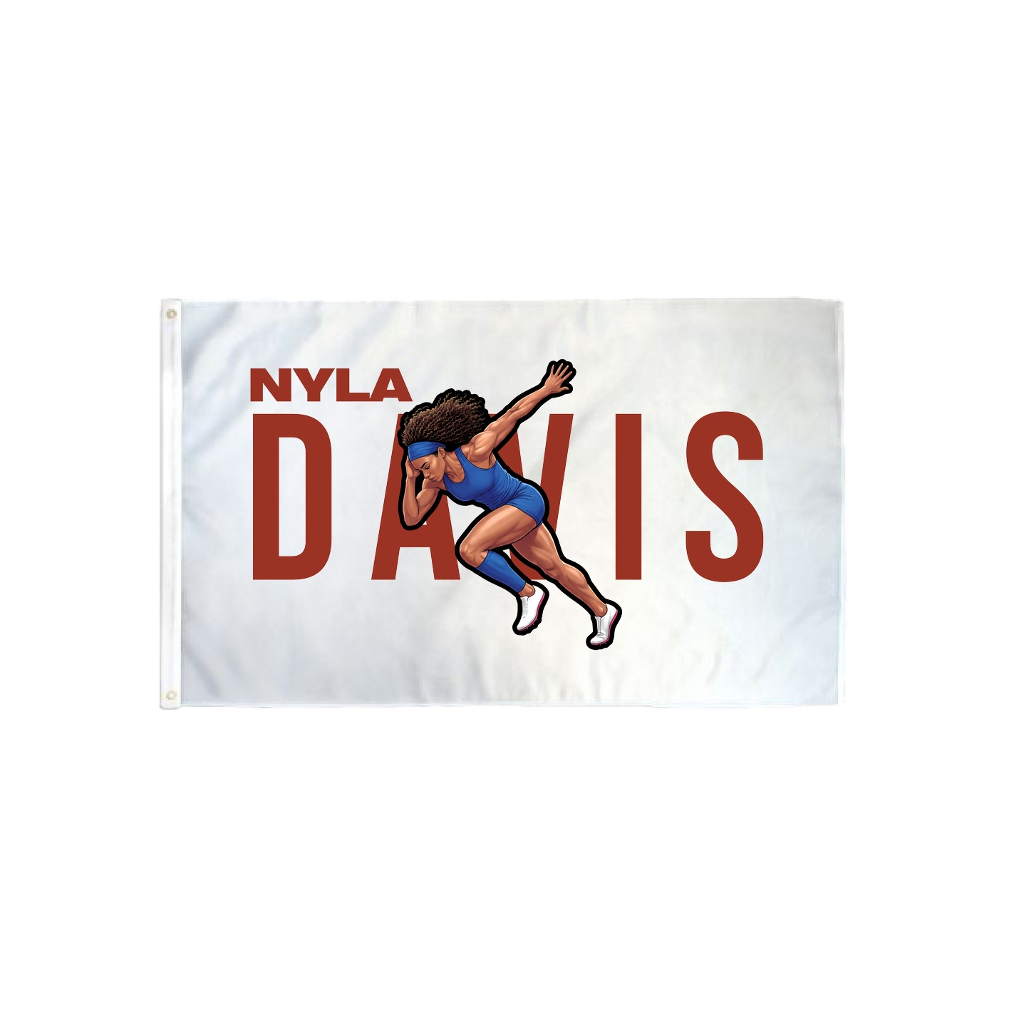 3x5 Flag — Player Name in Classic