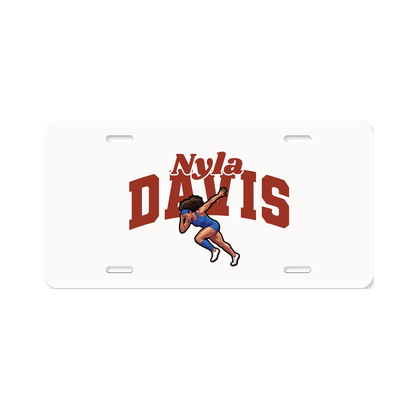 License Plate — Signature Arch in Classic
