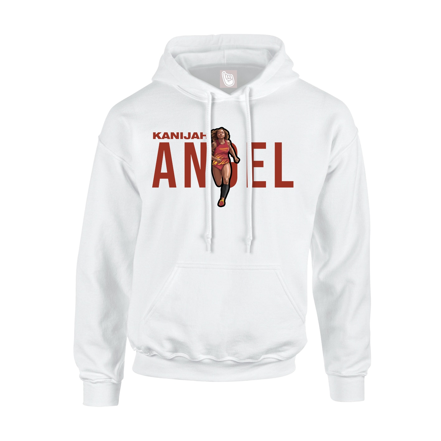 Hoodie — Player Name in White