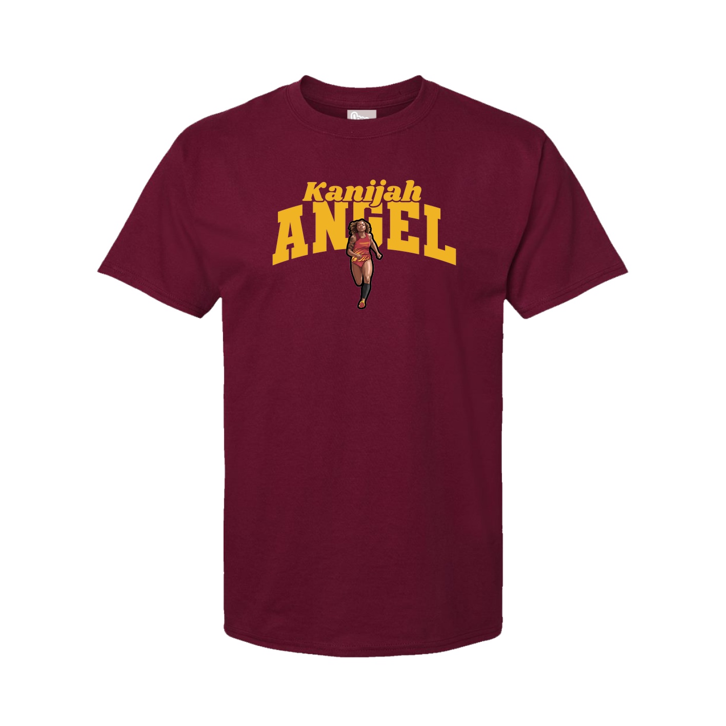 Tee — Signature Arch in Cardinal