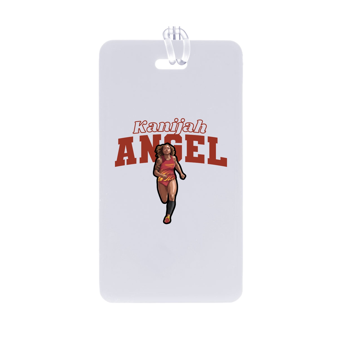 Bag Tag — Name Arch in Classic