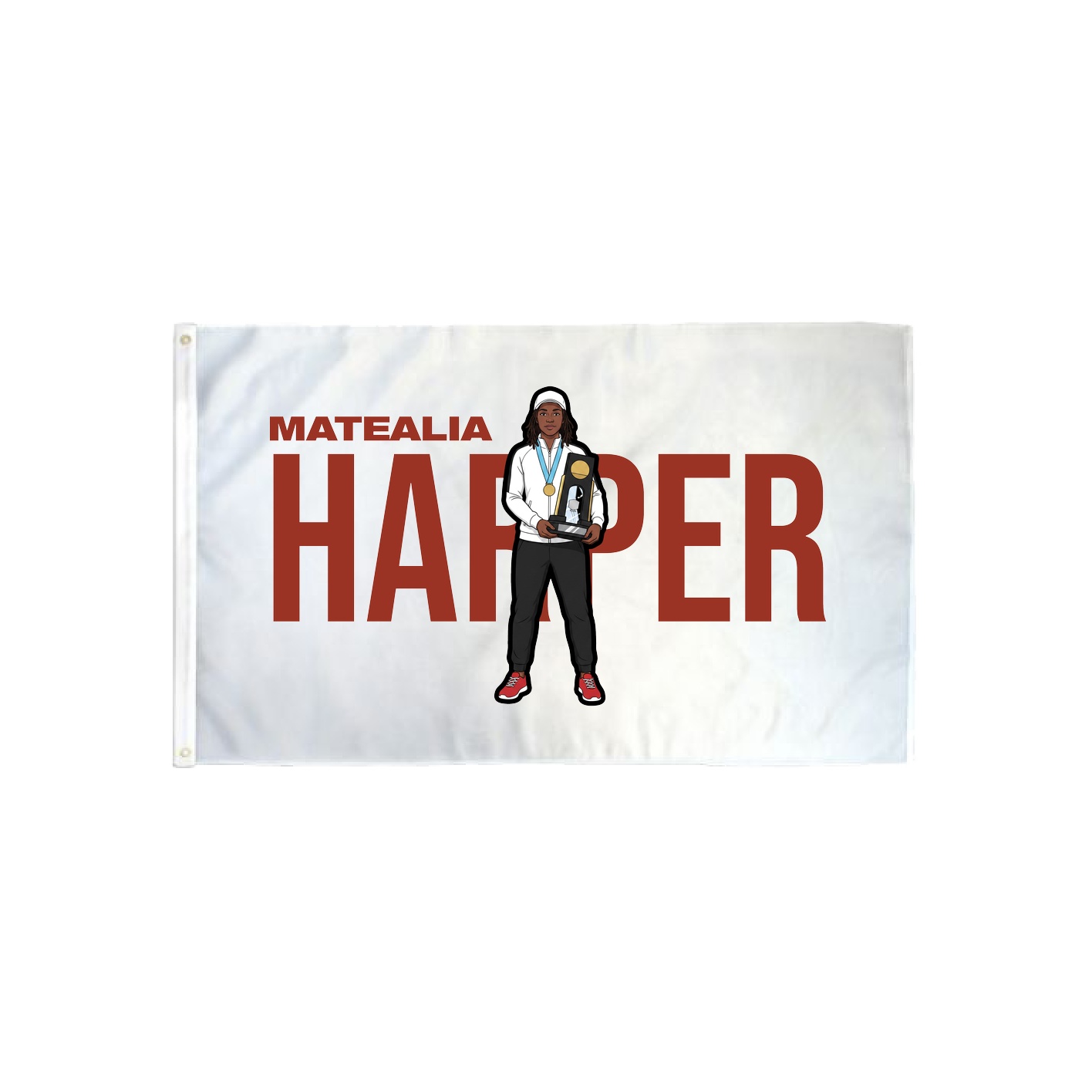 3x5 Flag — Player Name in Classic