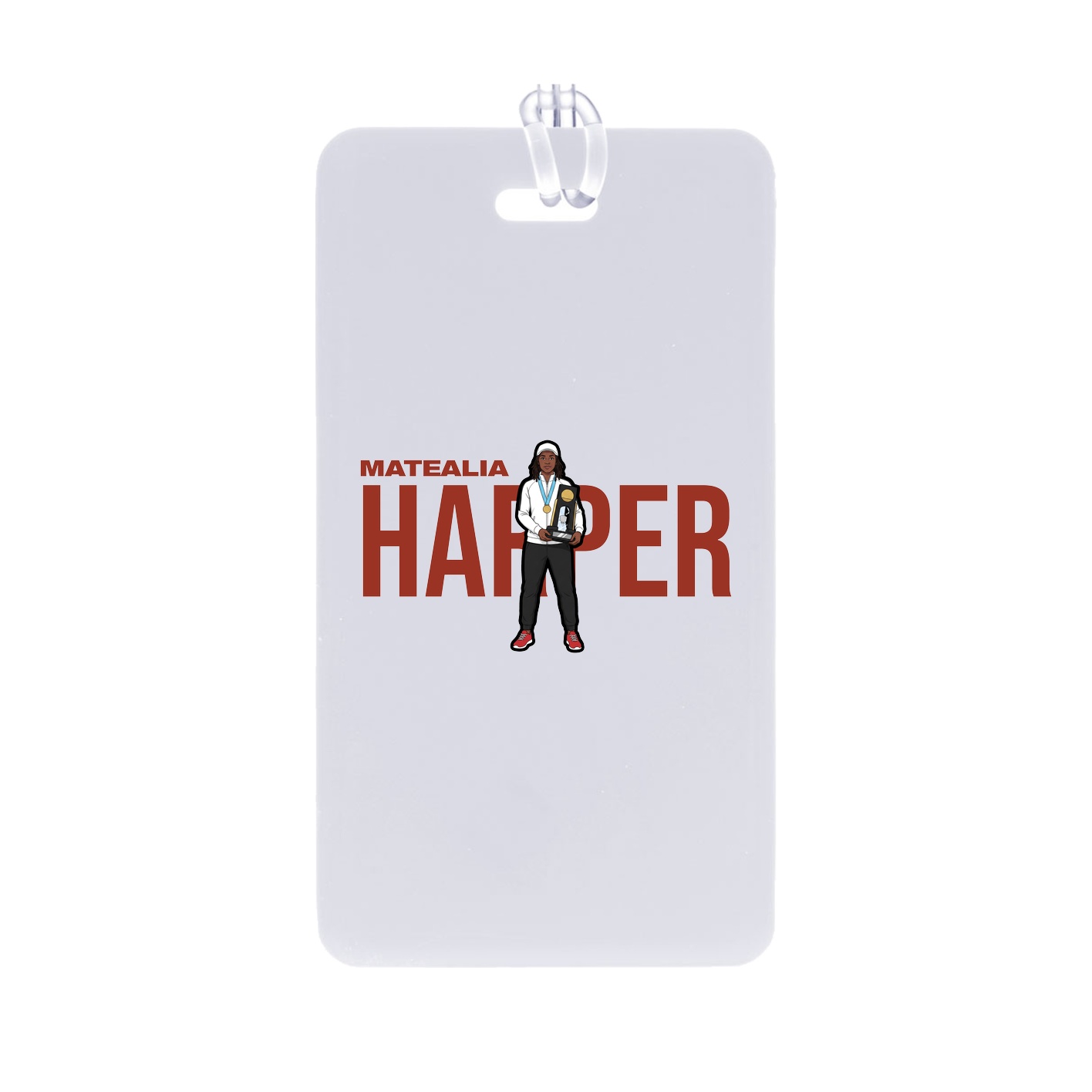 Bag Tag — Player Name in Classic