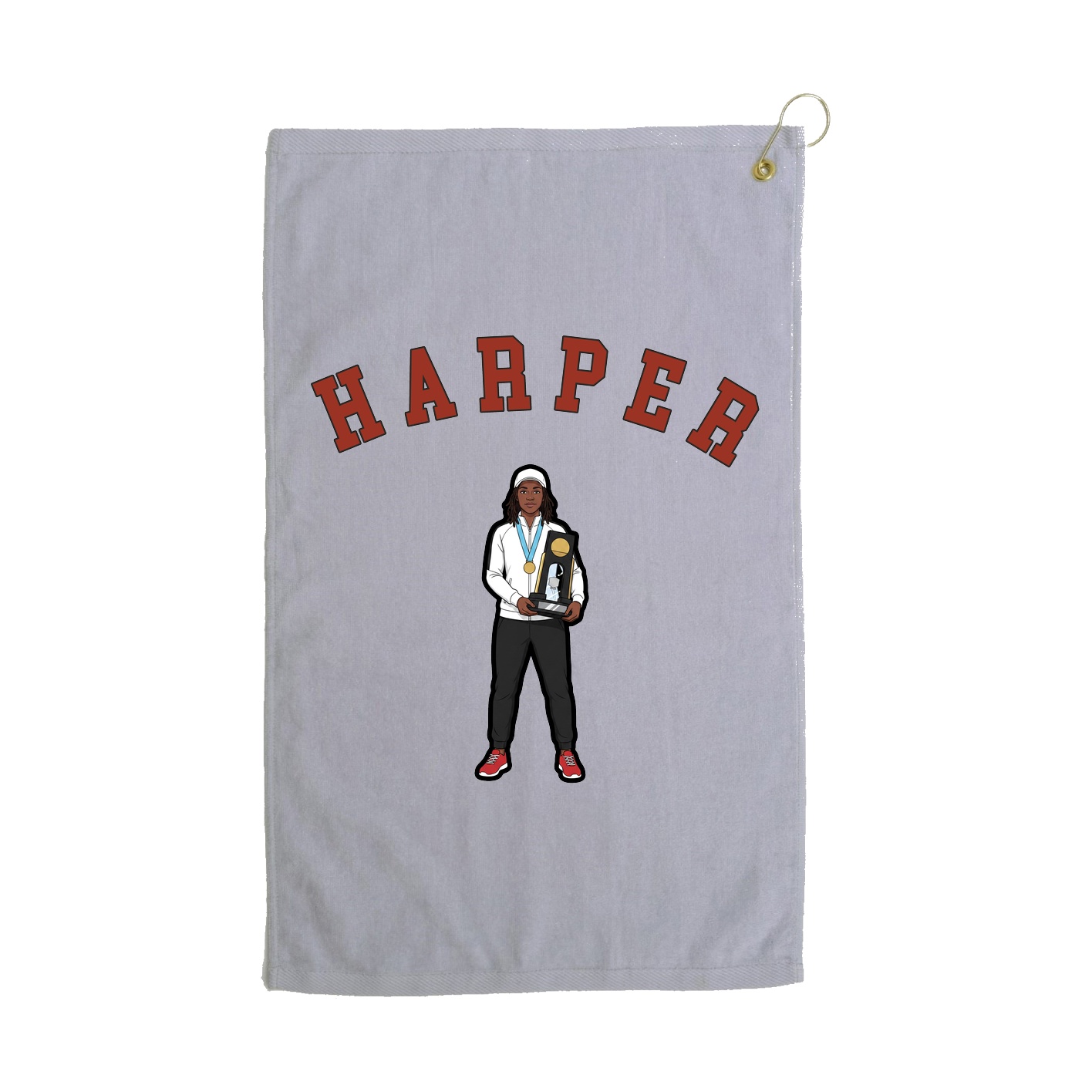 Golf Towel — Shirsey Arch in Grey