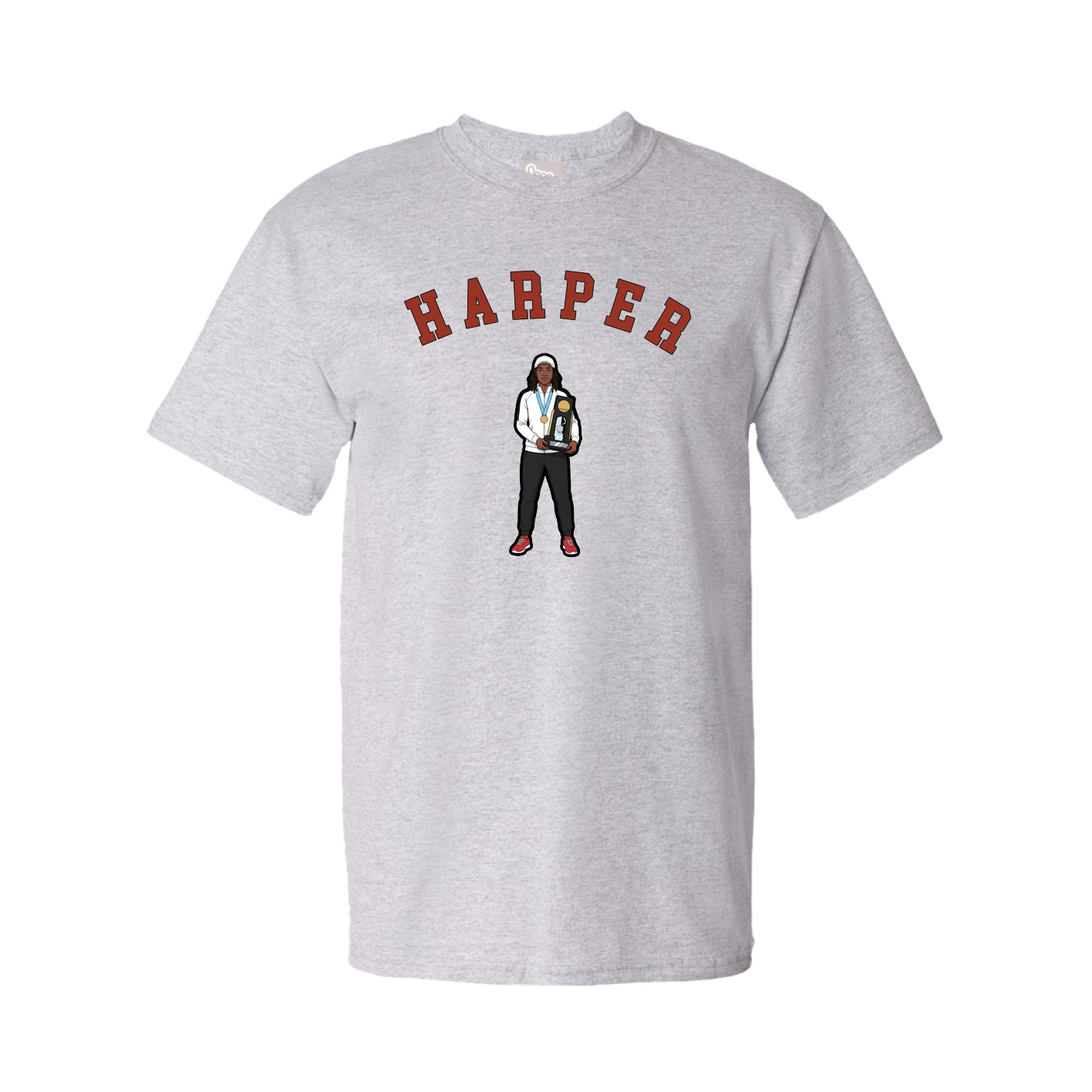 Youth Tee — Shirsey Arch in Grey