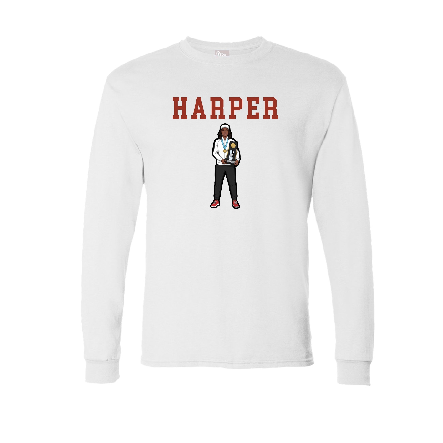Long Sleeve Tee — Shirsey in White