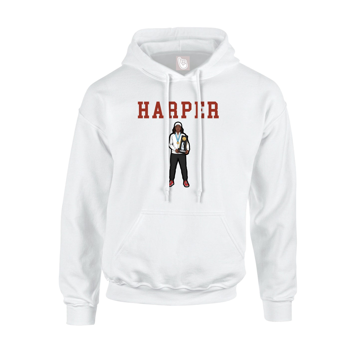 Youth Hoodie — Shirsey in White