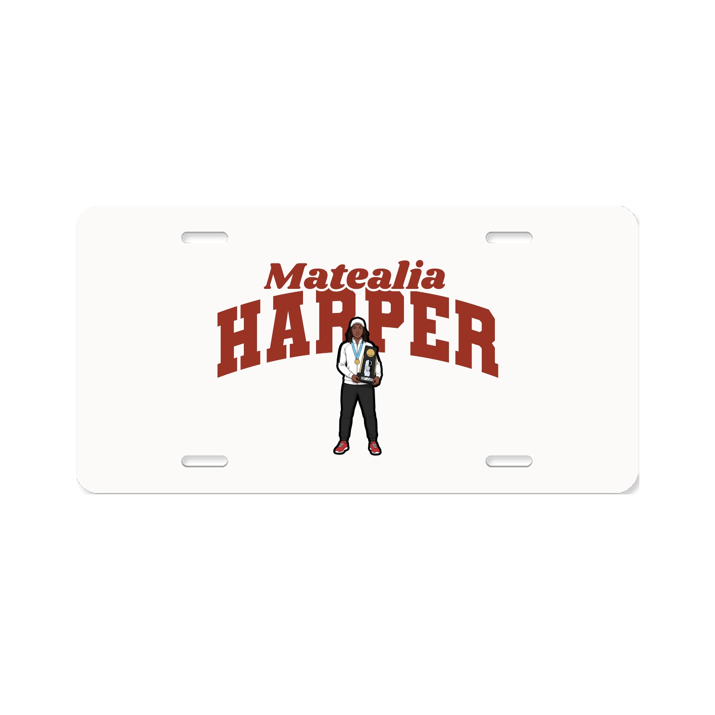 License Plate — Signature Arch in Classic
