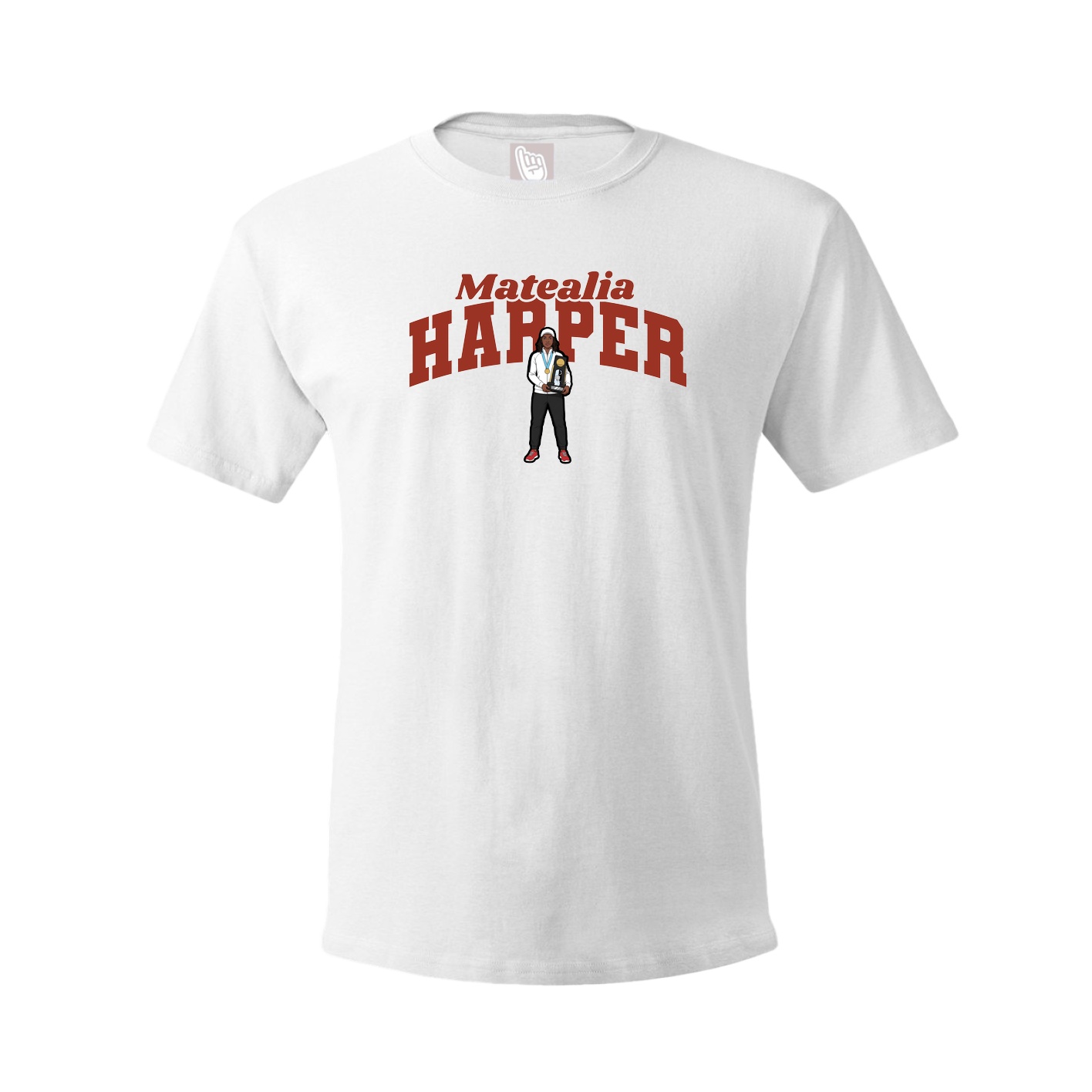 Tee — Signature Arch in White