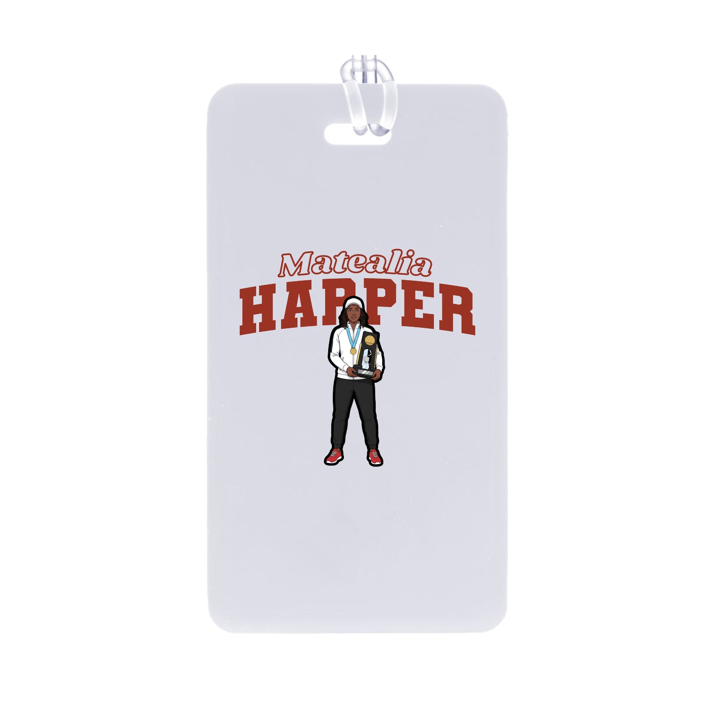 Bag Tag — Name Arch in Classic