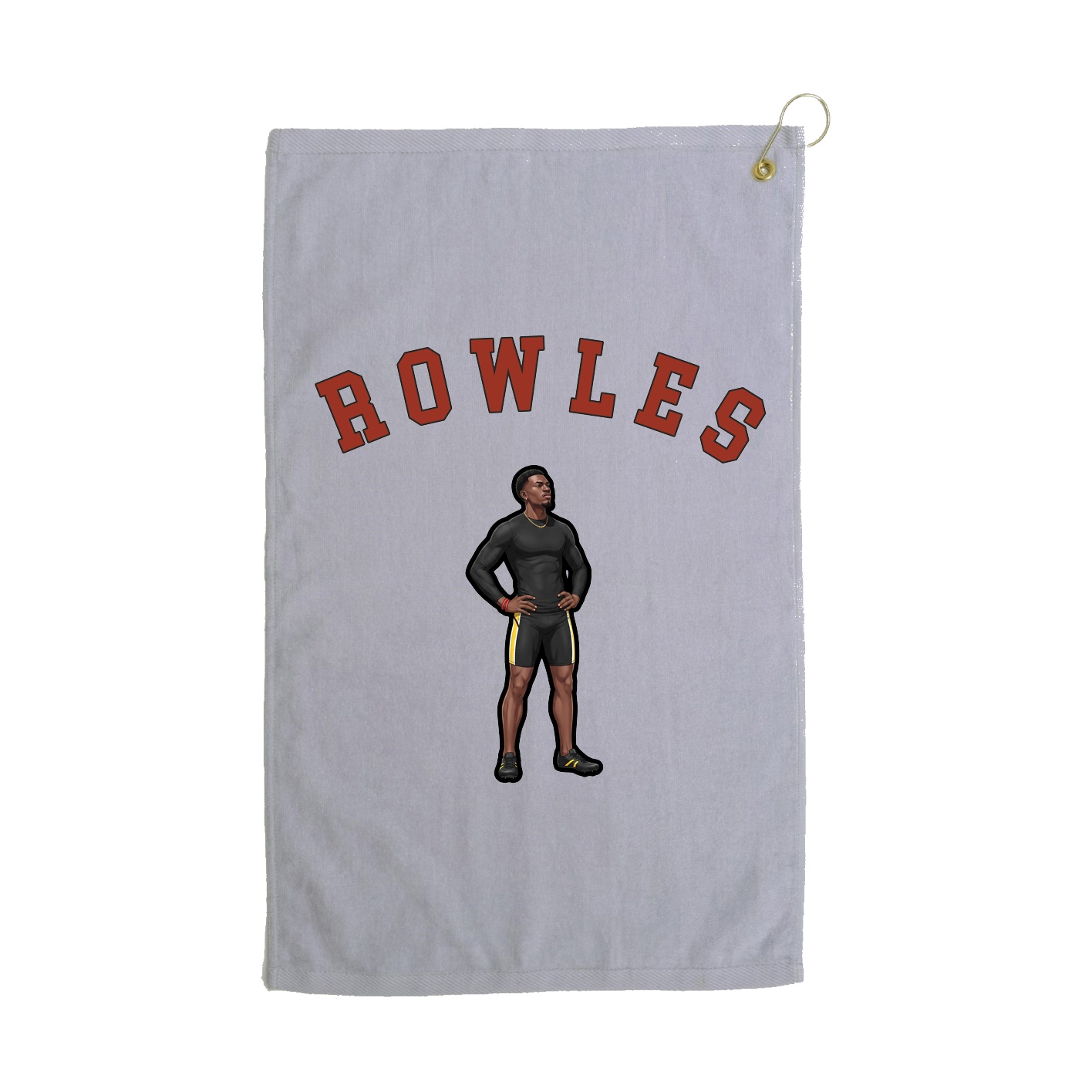 Golf Towel — Shirsey Arch in Grey