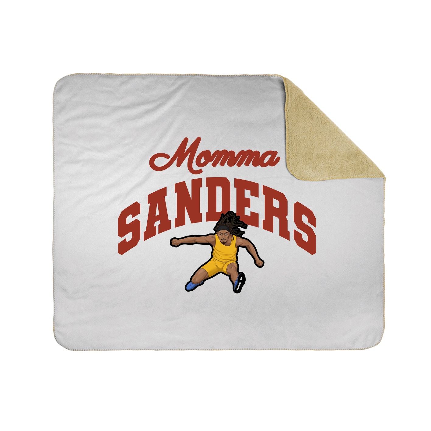 Throw Blanket — Mothers Day Arch in White