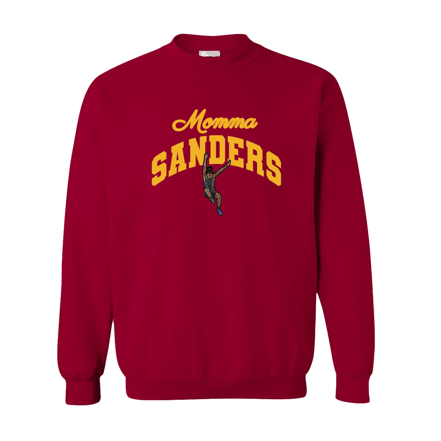 Fleece Crew — Mothers Day Arch in Cardinal