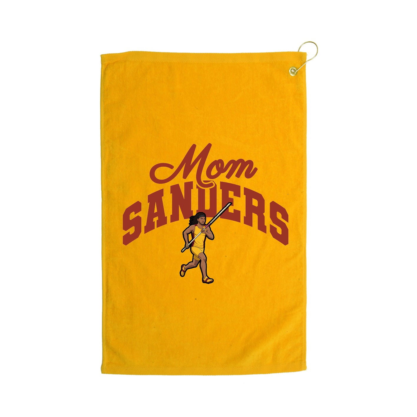 Golf Towel — Mothers Day Arch in Gold
