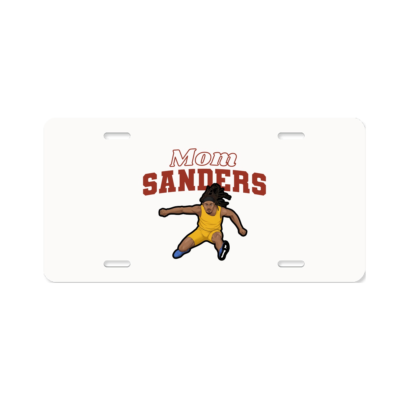 License Plate — Mothers Day Block in Classic