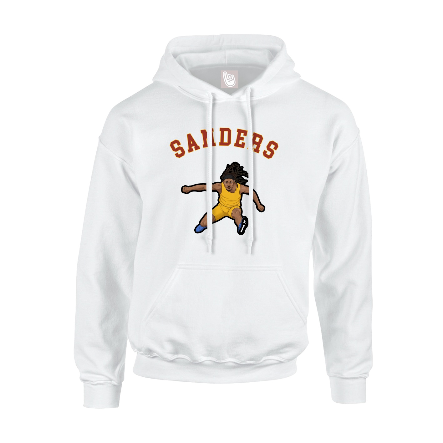 Hoodie — Shirsey Arch in White