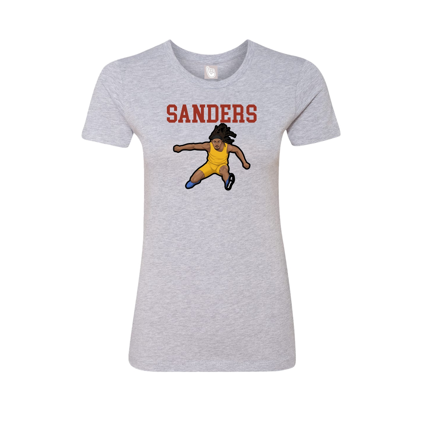 Fitted Women's Tee — Shirsey in Grey