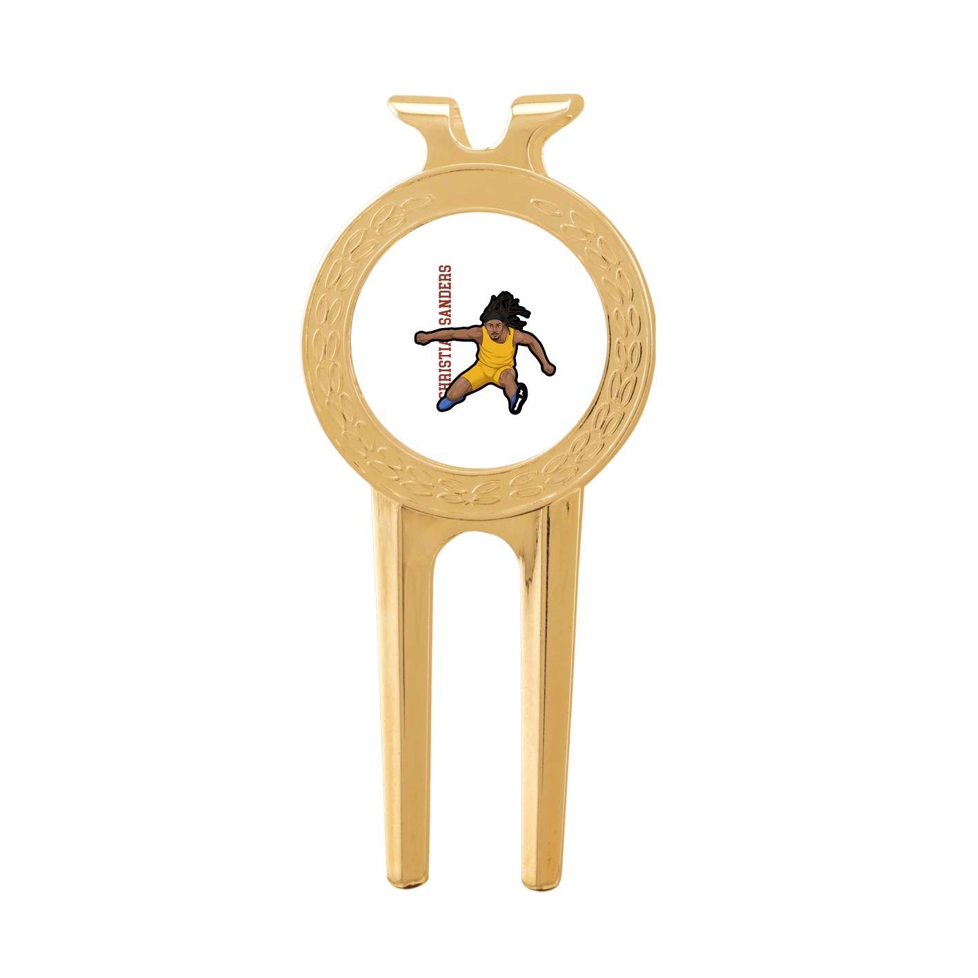 Divot Tool with Ball Marker — Name Vertical in Classic