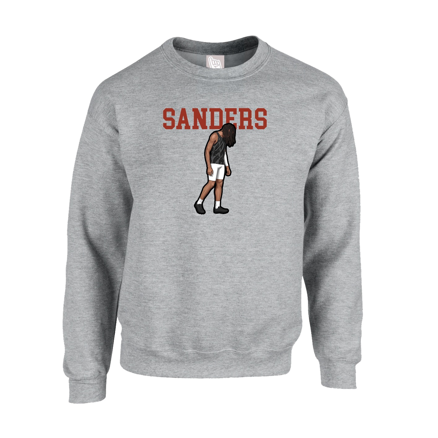 Fleece Crew — Shirsey in Grey