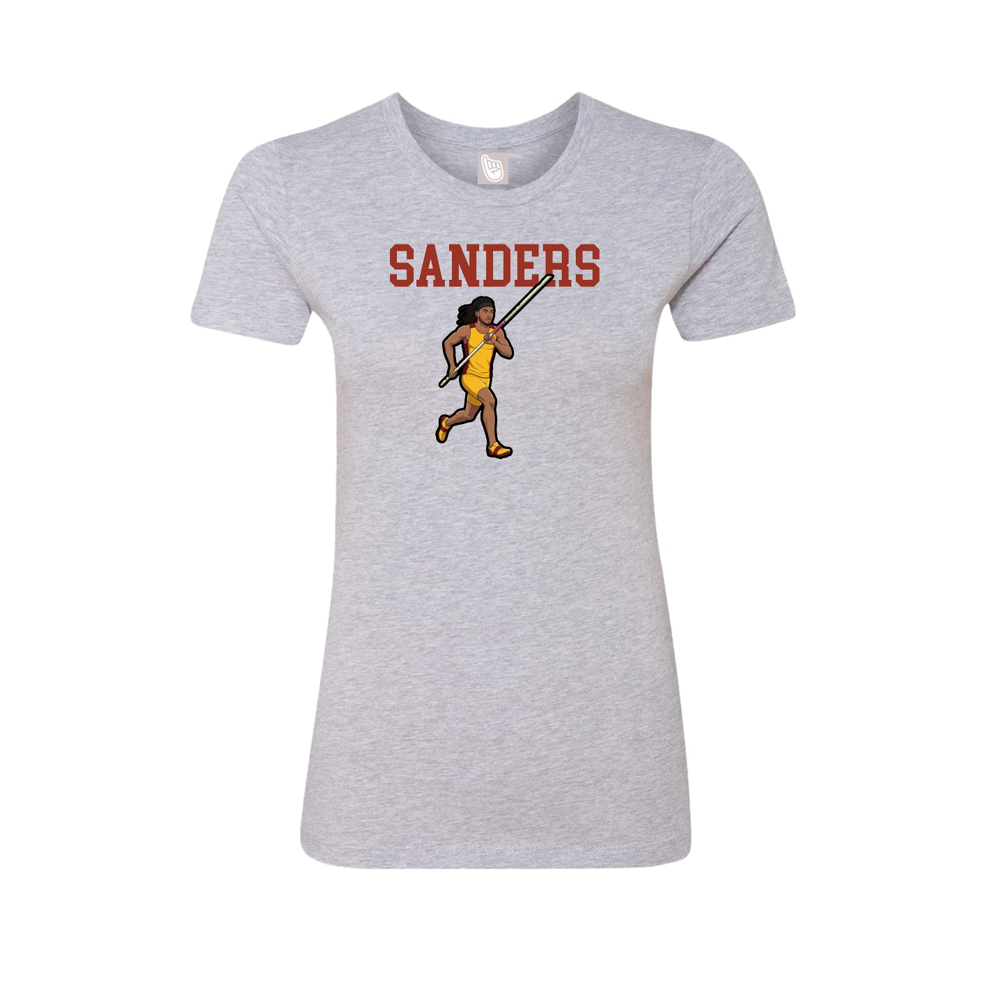 Fitted Women's Tee — Shirsey in Grey