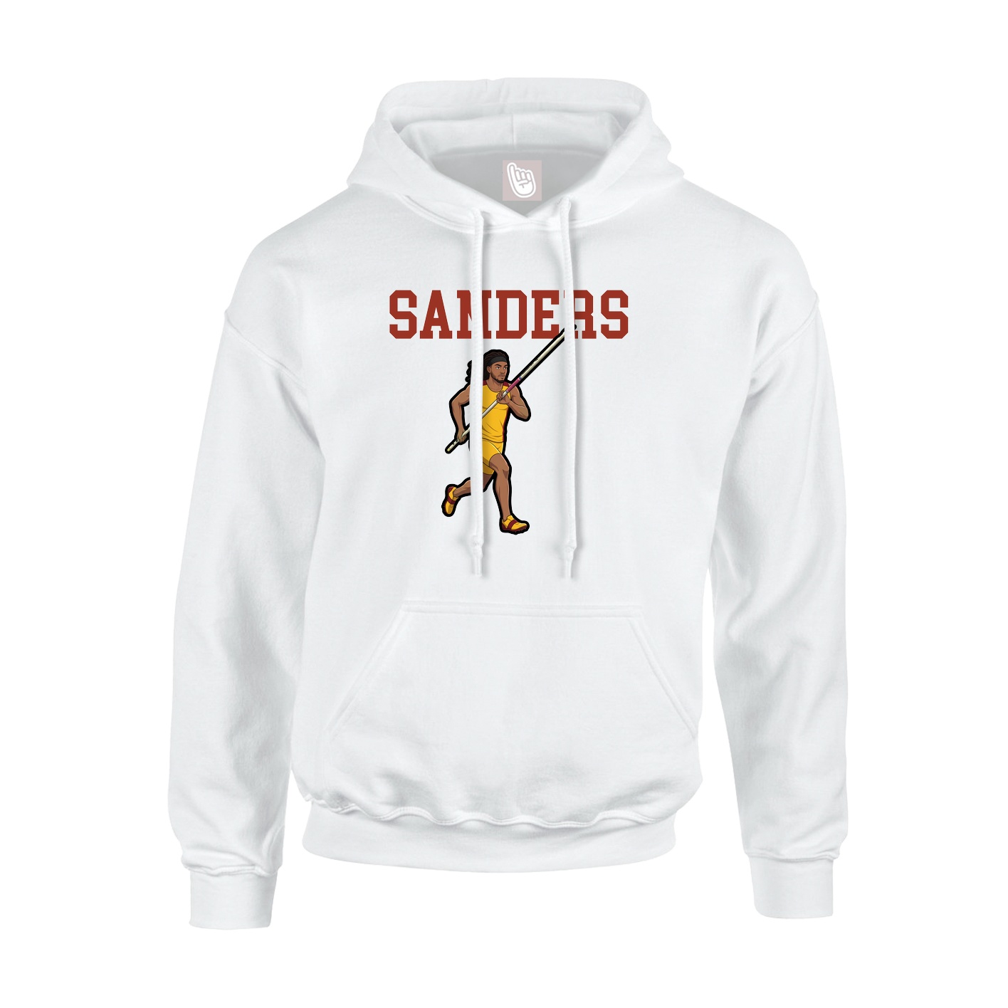 Hoodie — Shirsey in White