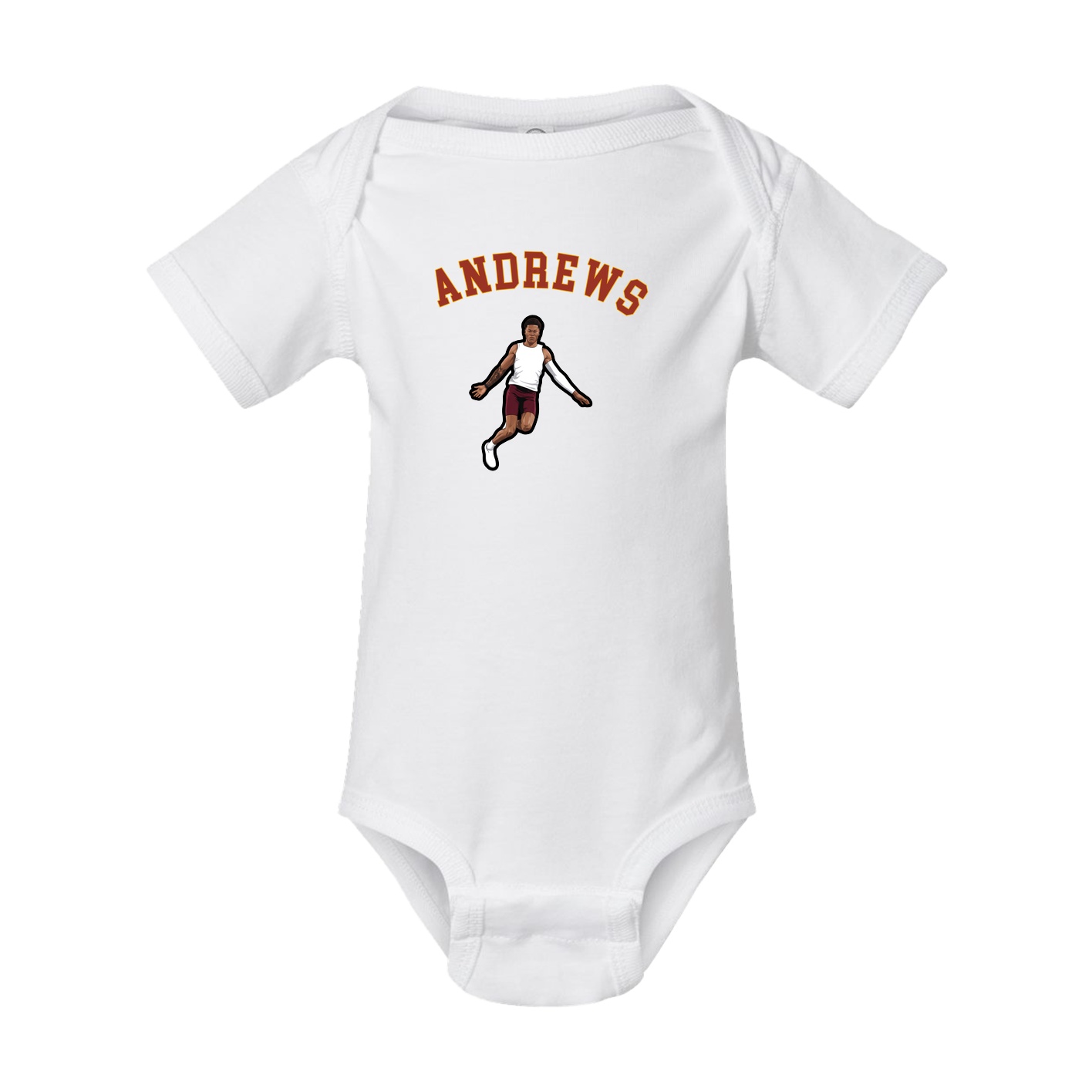 Baby Onesie — Shirsey Arch in White
