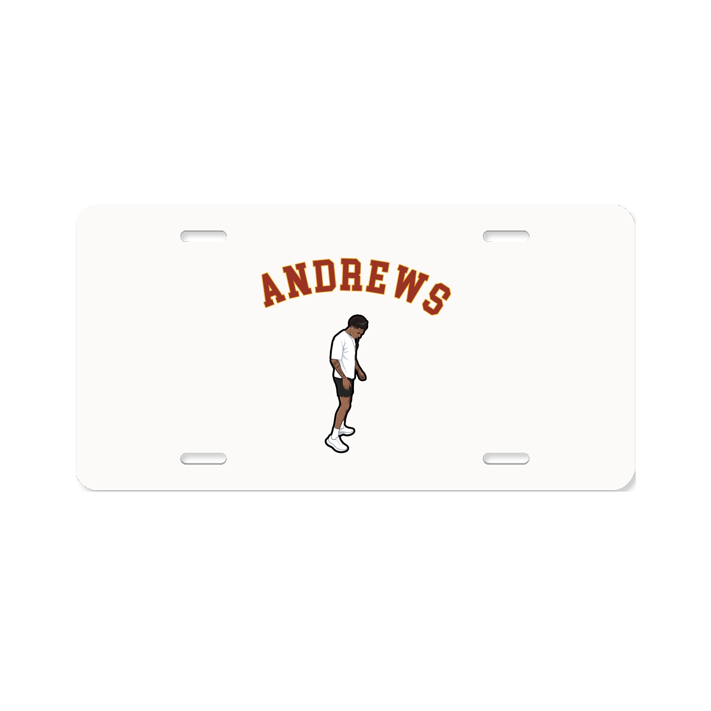 License Plate — Shirsey Arch in Classic