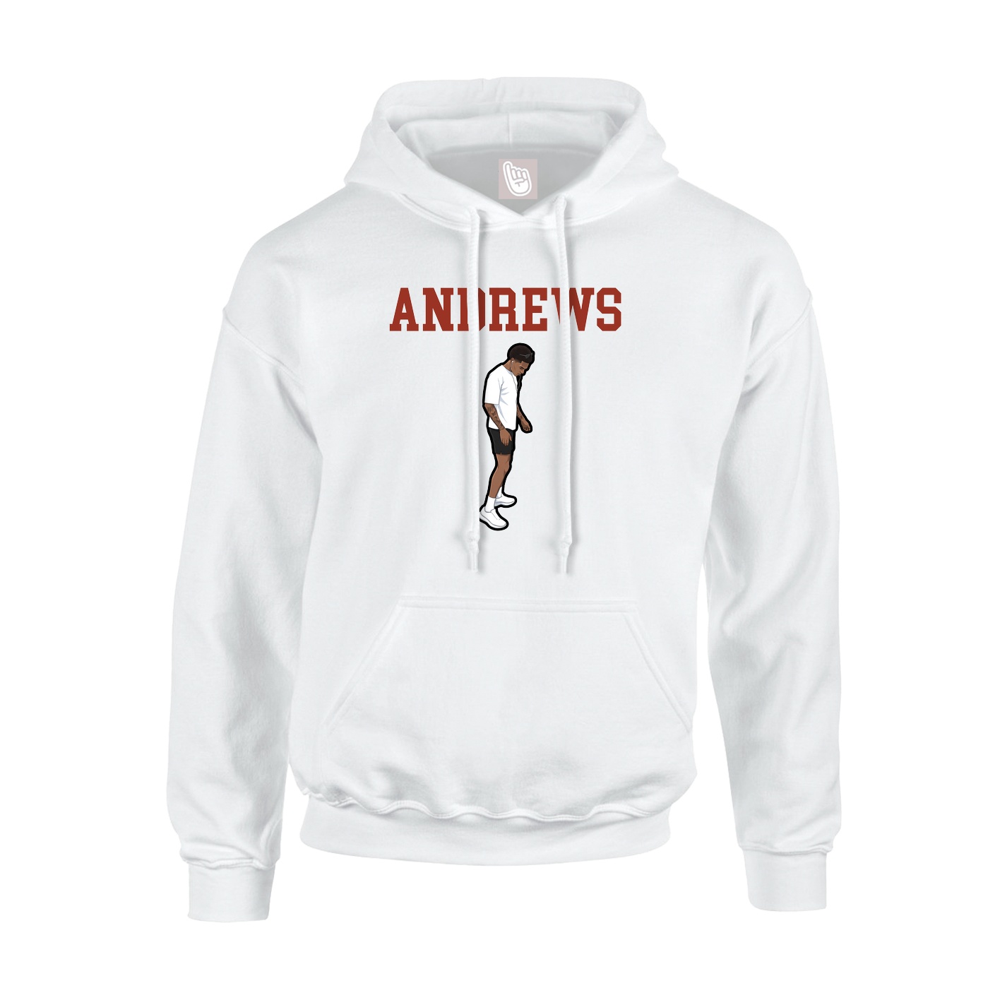 Youth Hoodie — Shirsey in White