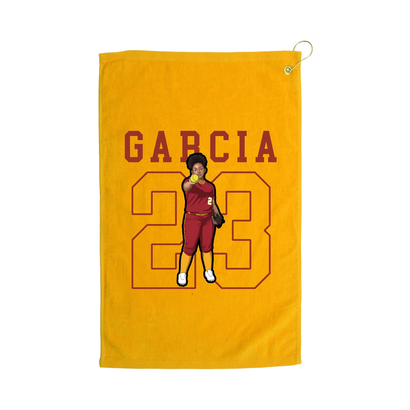 Golf Towel — Shirsey in Gold