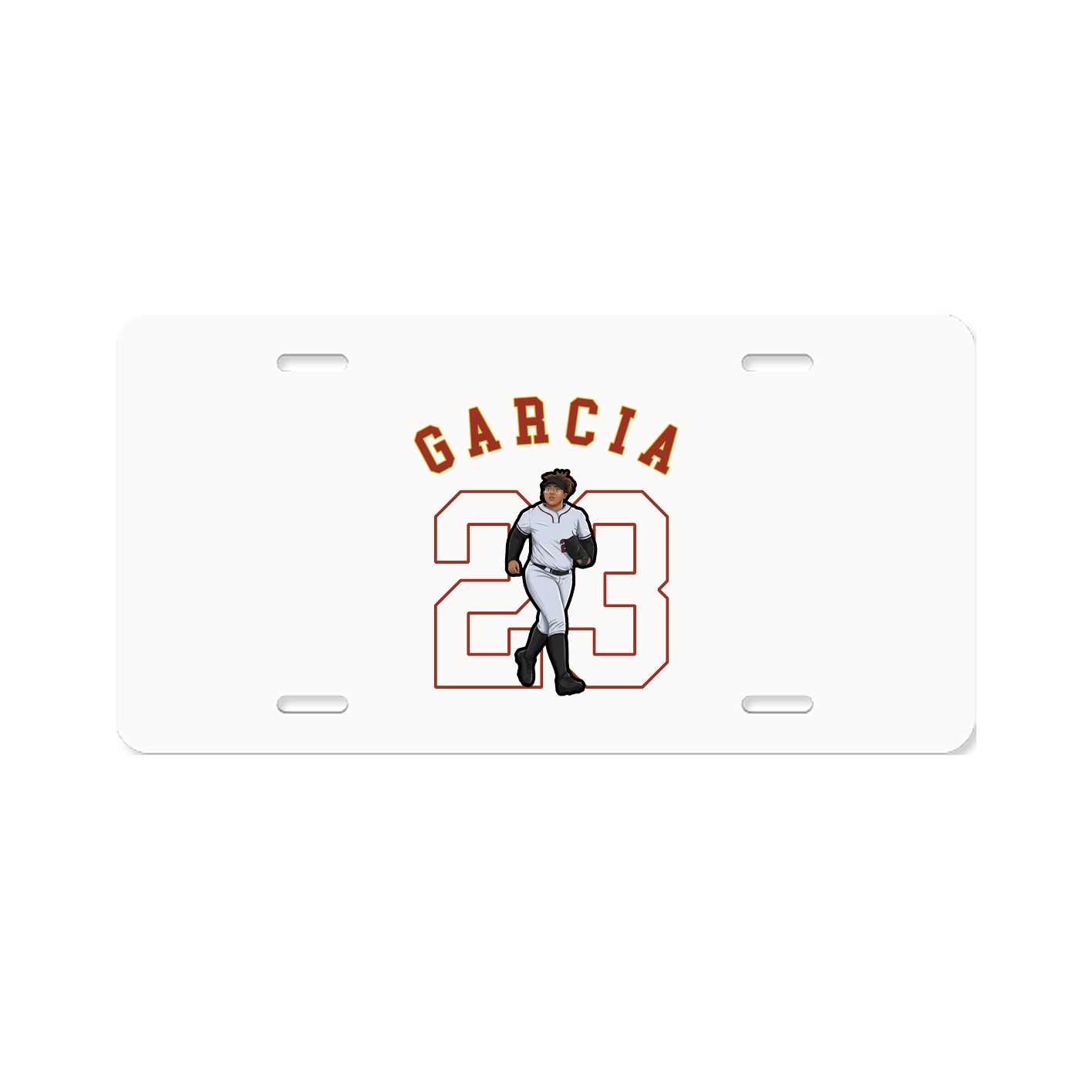 License Plate — Shirsey Arch in Classic