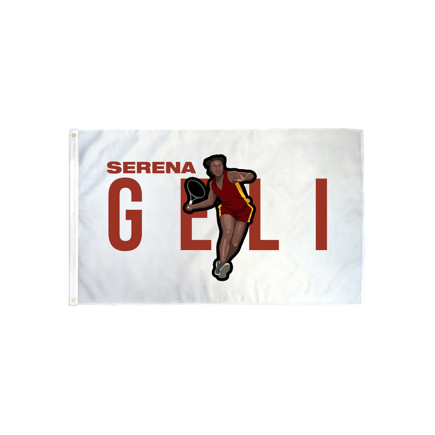 3x5 Flag — Player Name in Classic