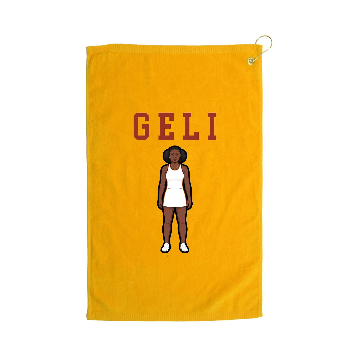 Golf Towel — Shirsey in Gold