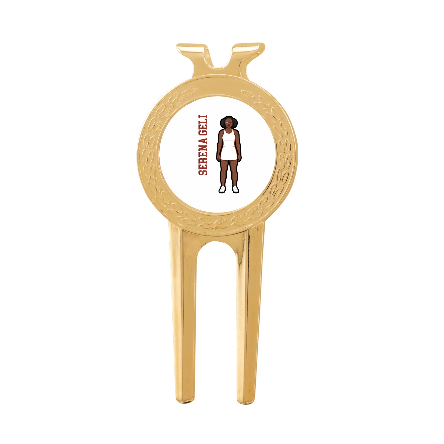Divot Tool with Ball Marker — Name Vertical in Classic