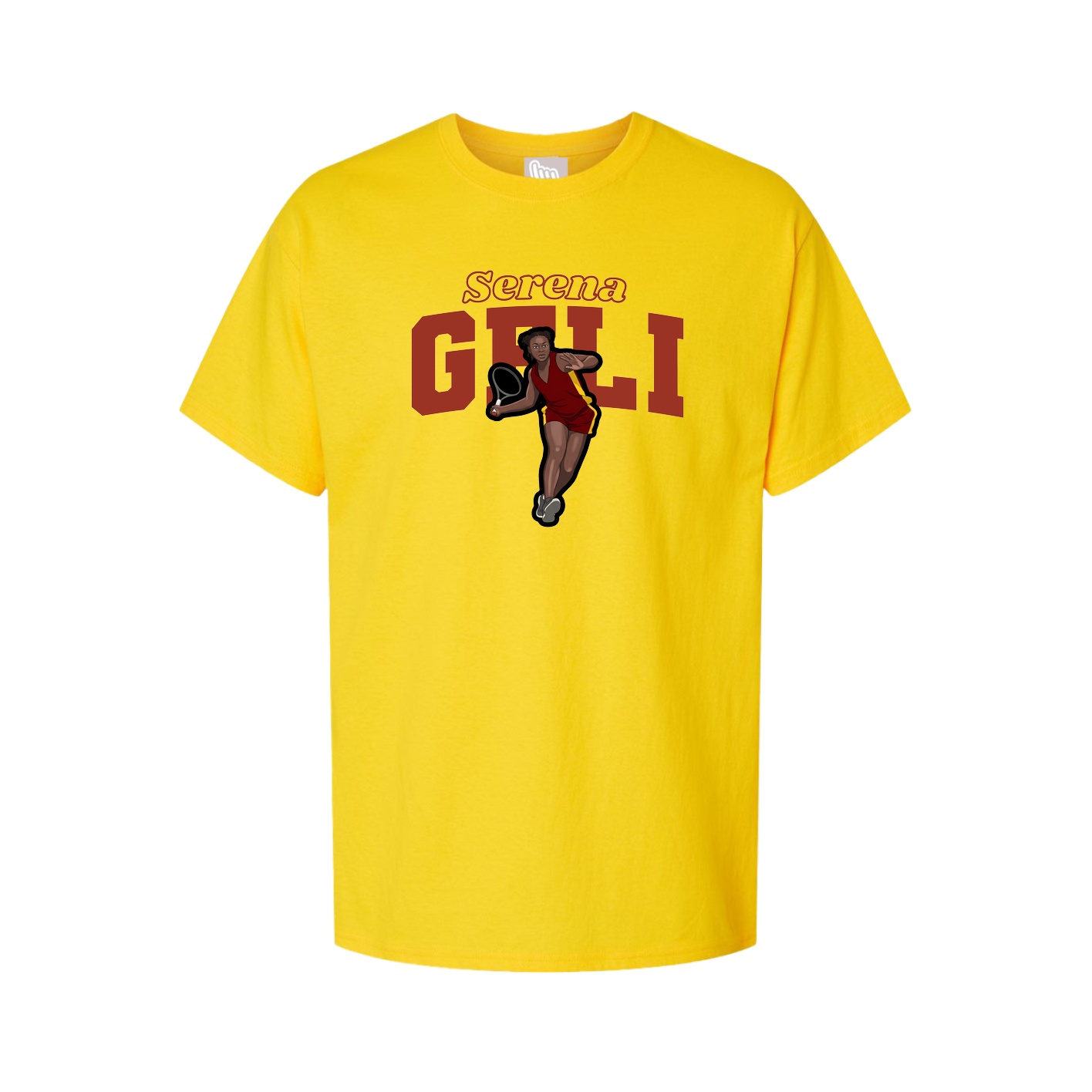 Tee — Name Arch in Gold