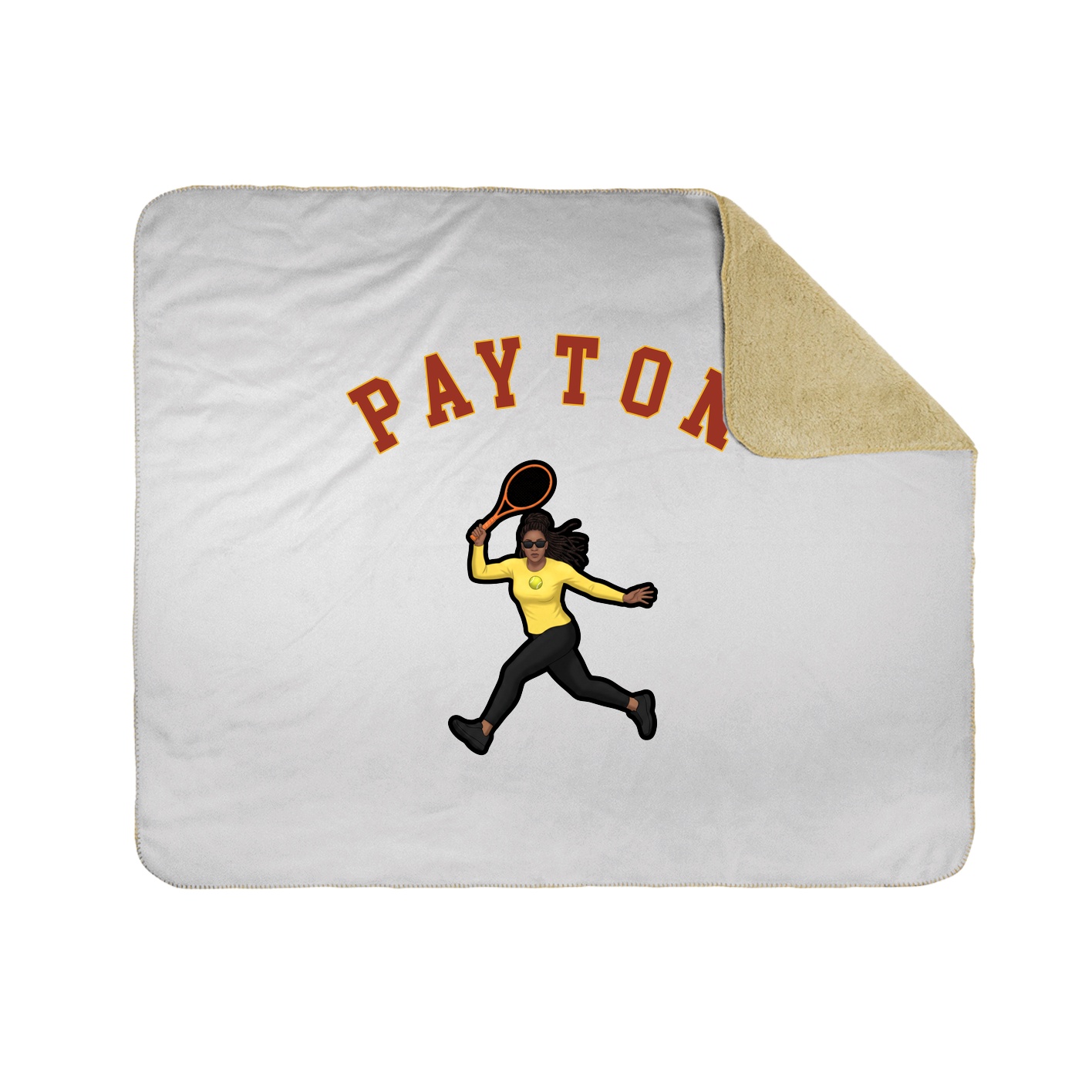 Throw Blanket — Shirsey Arch in White