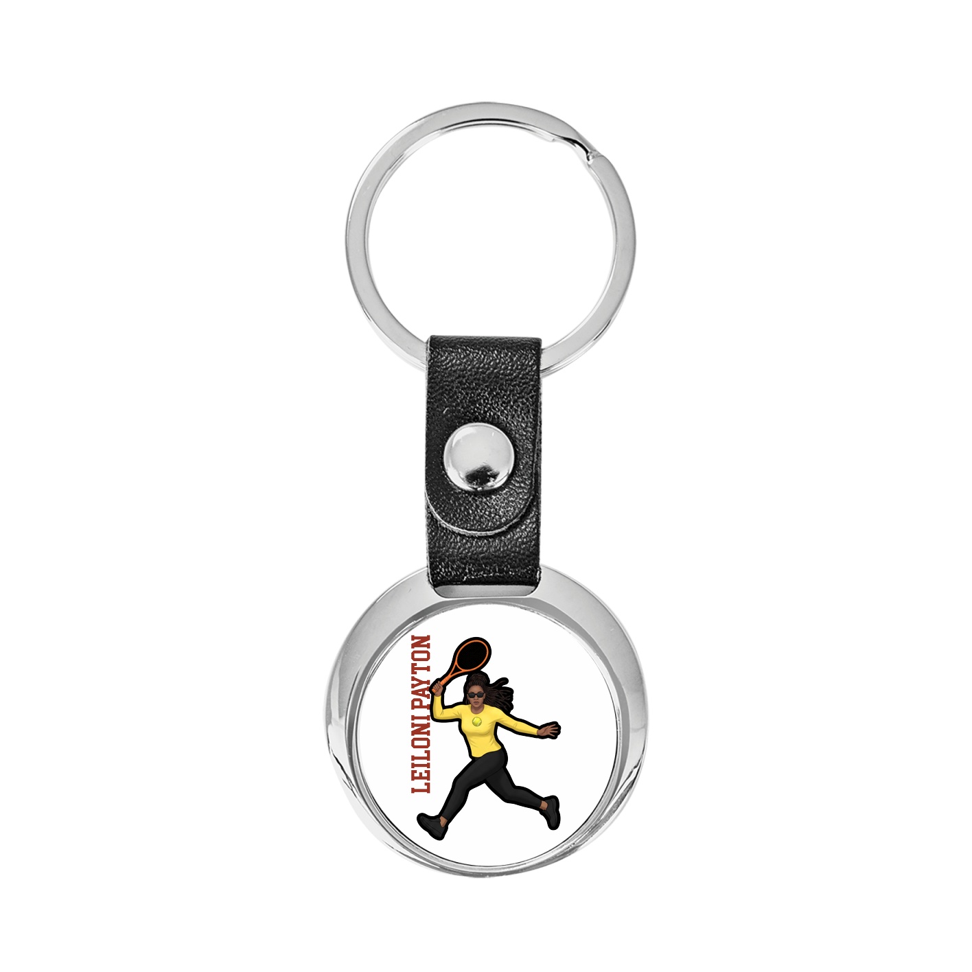 Key Chain — Name Vertical in Classic