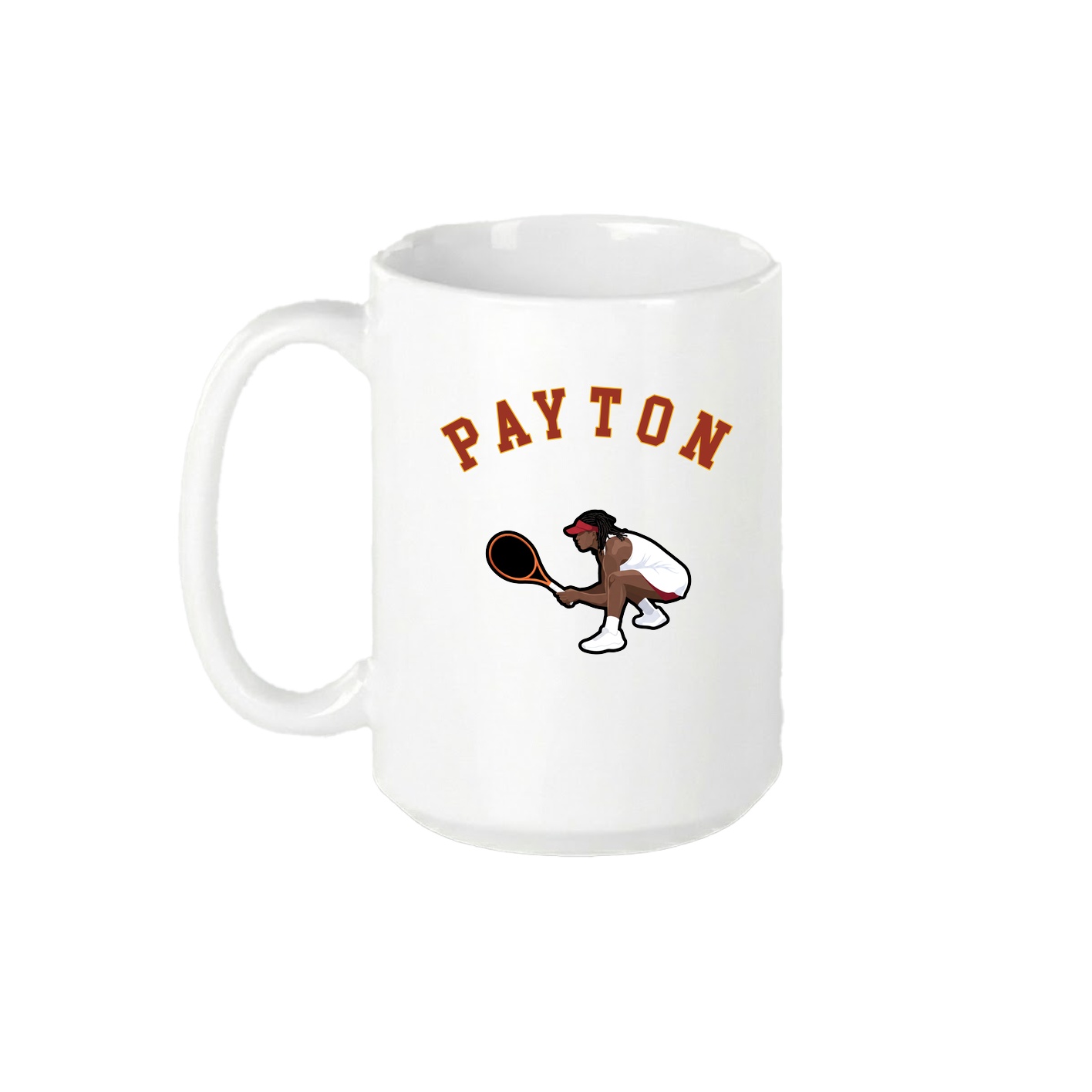 15oz Coffee Mug — Shirsey Arch in White