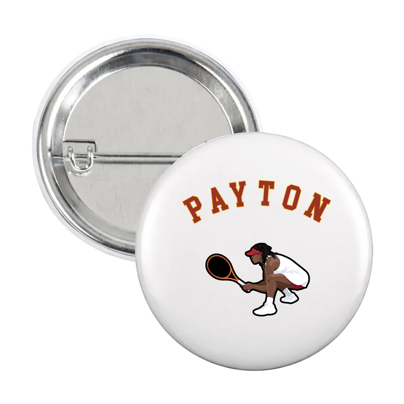 Game Day Button — Shirsey Arch in White