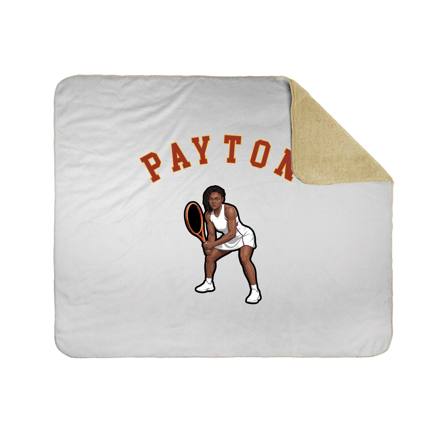 Throw Blanket — Shirsey Arch in White
