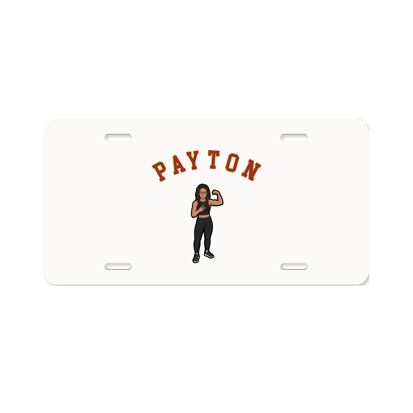 License Plate — Shirsey Arch in Classic