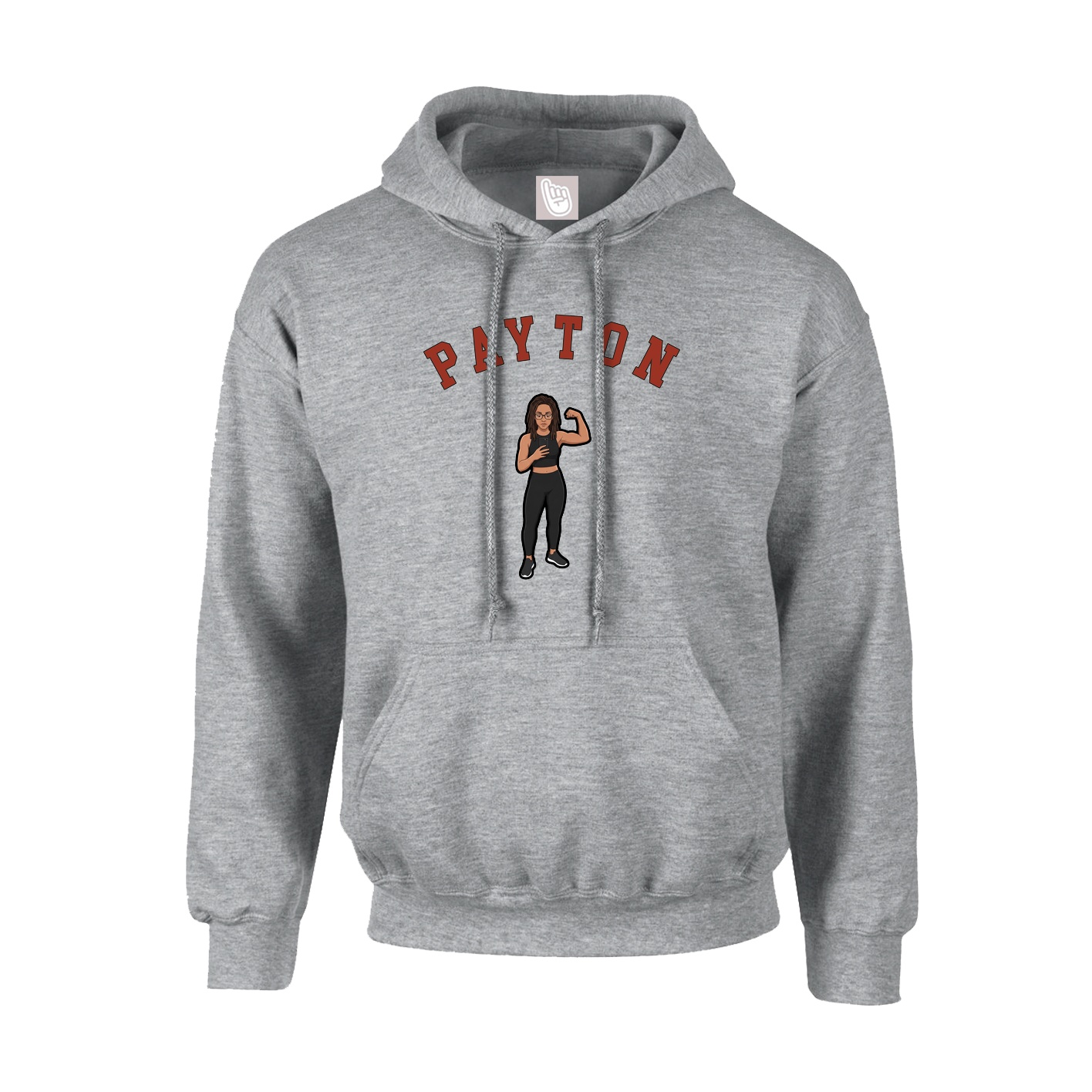 Hoodie — Shirsey Arch in Grey