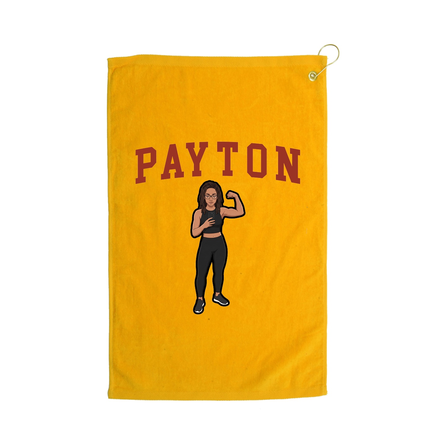 Golf Towel — Shirsey in Gold