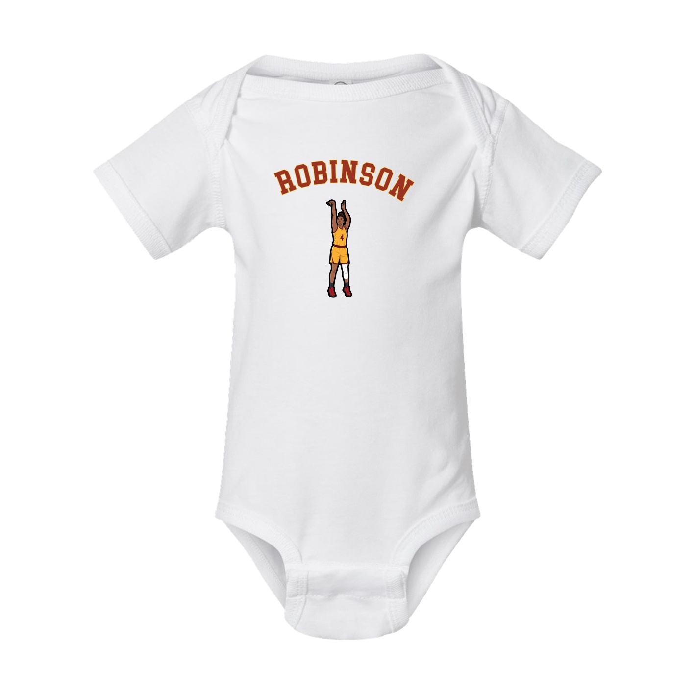 Baby Onesie — Shirsey Arch in White