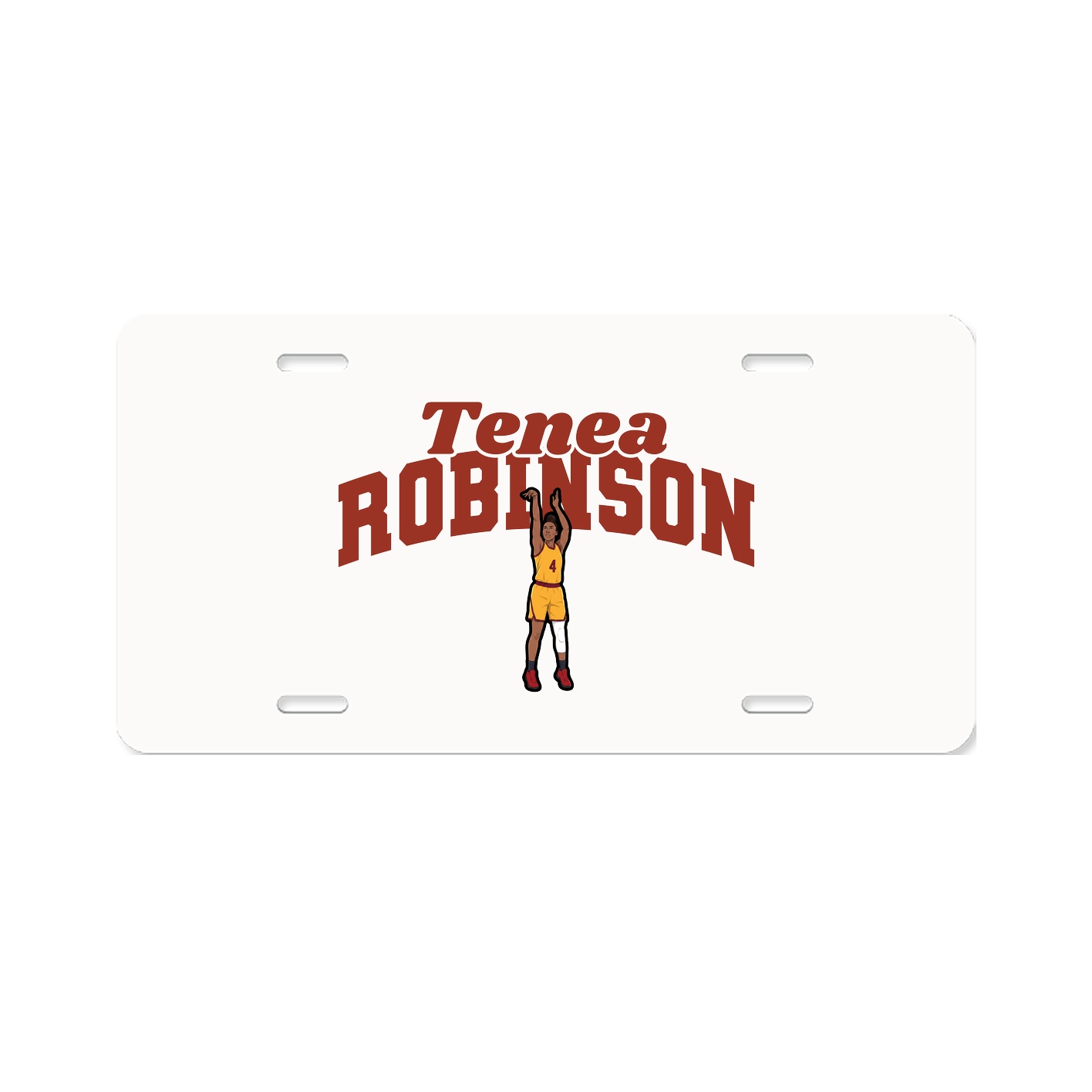 License Plate — Signature Arch in Classic